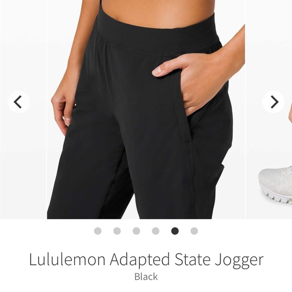 LULULEMON SIZE 0 ADAPTED STATE JOGGER - Picture 4 of 7